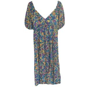 SAYLOR Multicolor Floral Maxi Dress